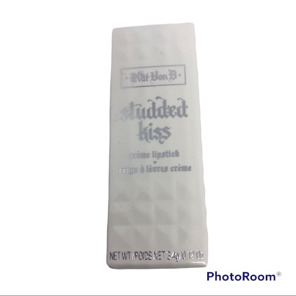 KVD Kat Von D Studded Kiss Creme Lipstick WHITE OUT mixer shade new goth… - Picture 4 of 11